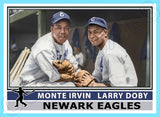 Monte Irvin Larry Doby 1976 Topps Custom Card - 4858