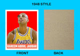 Kareem Abdul Jabbar 1948 Leaf Custom Card - 3929