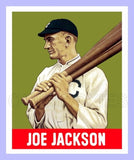 Joe Jackson 1948 Leaf Custom Card - 3932