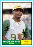 Reggie Jackson 1961 Topps Custom Card - 4262