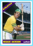 Reggie Jackson 1966 Topps Custom Card - 4446