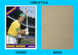 Reggie Jackson 1966 Topps Custom Card - 4446