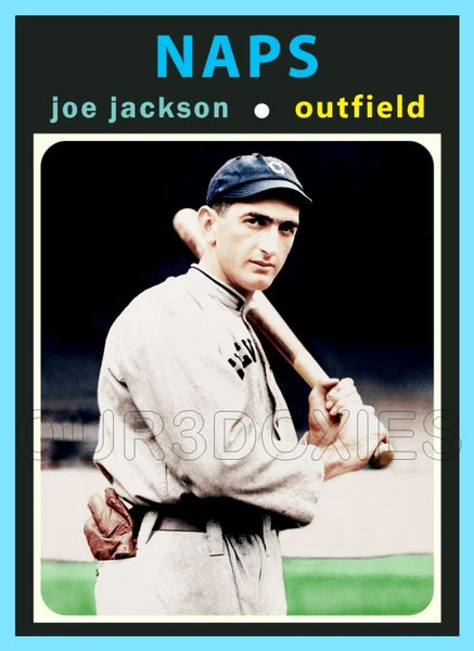 Joe Jackson 1971 Topps Custom Card - 4602