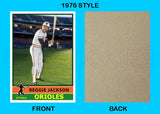 Reggie Jackson 1976 Topps Custom Card - 4859