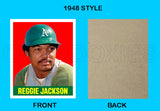 Reggie Jackson 1948 Leaf Custom Card - 3930