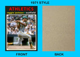 Reggie Jackson 1971 Topps Custom Card - 4601