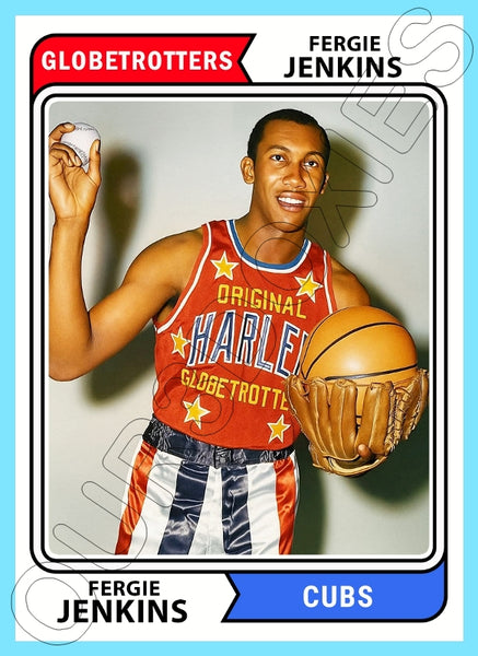 Fergie Jenkins 1974 Topps Custom Card - 4815