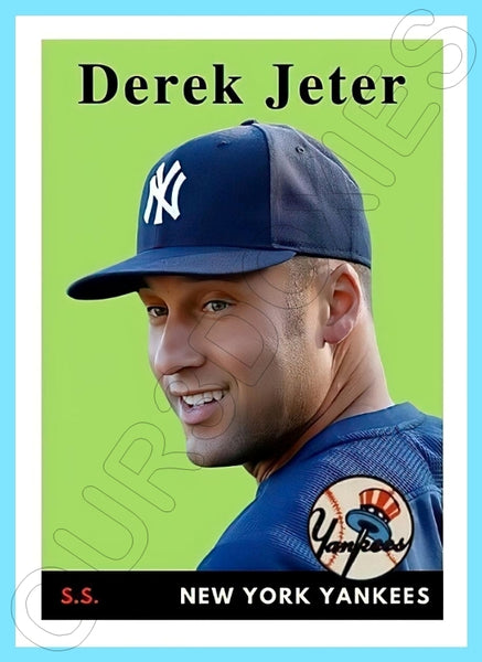 Derek Jeter 1958 Topps Custom Card - 4125