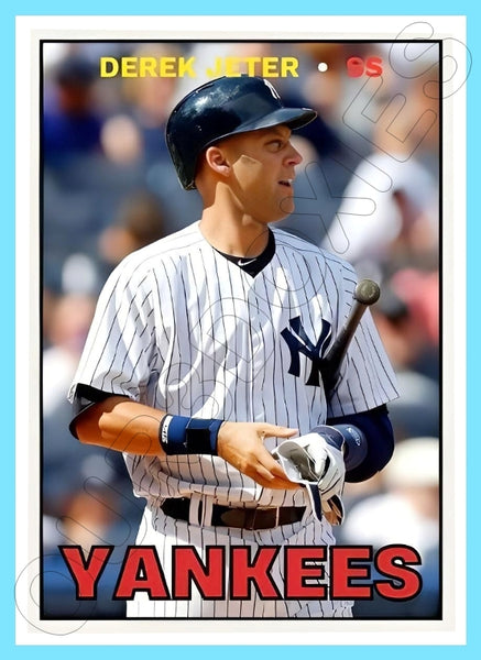Derek Jeter 1967 Topps Custom Card - 4475