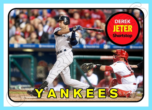 Derek Jeter 1969 Topps Custom Card - 4535