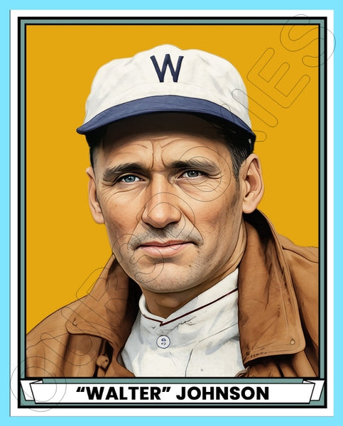 Walter Johnson 1941 Play Ball Custom Card - 3785