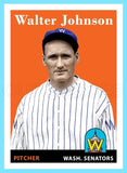 Walter Johnson 1958 Topps Custom Card - 4126