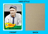 Walter Johnson 1965 Topps Custom Card - 4398