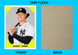 Aaron Judge 1960 Fleer Custom Card - 4202