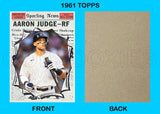Aaron Judge 1961 Topps AS Custom Card - 4264