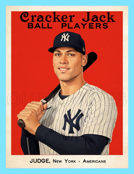 Aaron Judge 1914 Cracker Jack Custom Card - 3653