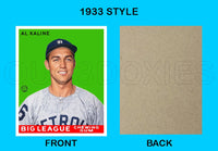 Al Kaline 1933 Goudey Custom Card - 3670