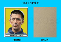 Wee Willie Keeler 1941 Play Ball Custom Card - 3786