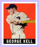 George Kell 1948 Leaf Reproduction Card - 3865