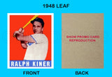 Rakph Kiner 1948 Leaf Reproduction Card - 3866