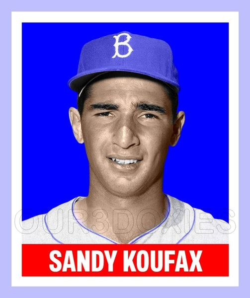 Sandy Koufax 1948 Leaf Custom Card - 3945