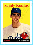 Sandy Koufax 1958 Topps Custom Card - 4129