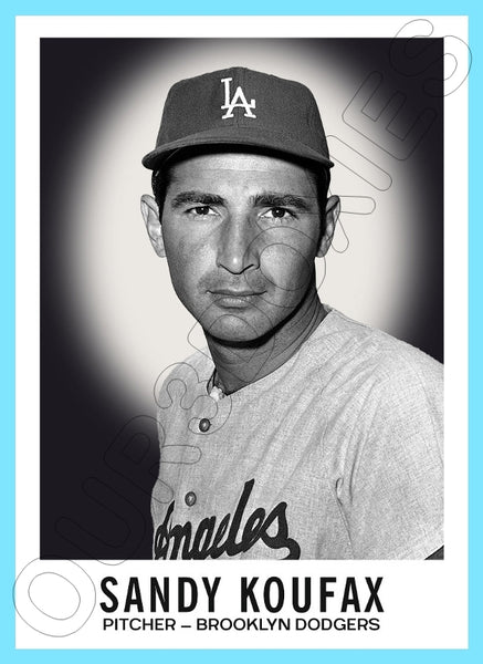 Sandy Koufax 1960 Leaf Custom Card - 4426