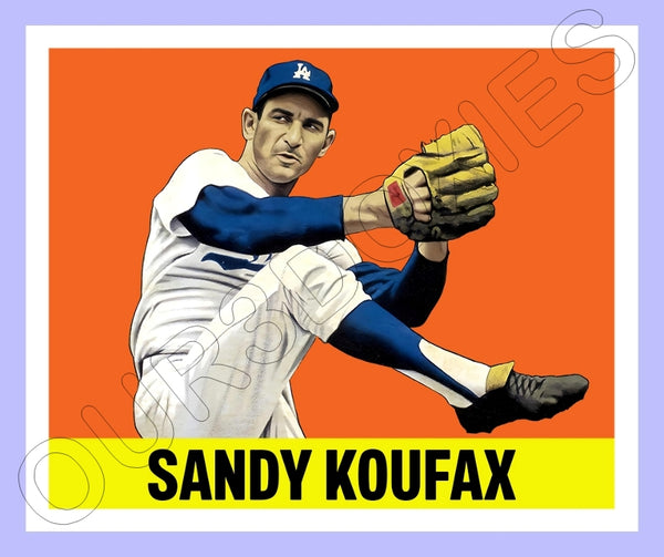 Sandy Koufax 1948 Leaf Custom Card - 3944