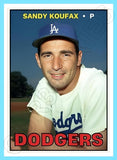 Sandy Koufax 1967 Topps Custom Card - 4478