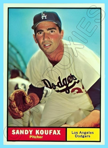 Sandy Koufax 1961 Topps Reproduction Card - 4265