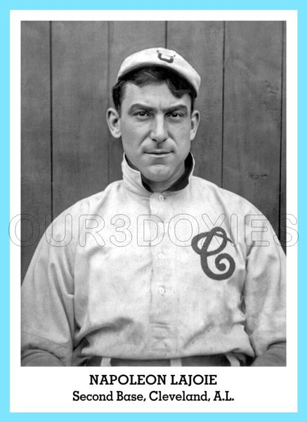 Napoleon Lajoie 1947 Tip Top Bread Custom Card - 3830