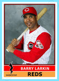 Barry Larkin 1976 Topps Custom Card - 4862