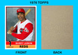 Barry Larkin 1976 Topps Custom Card - 4862