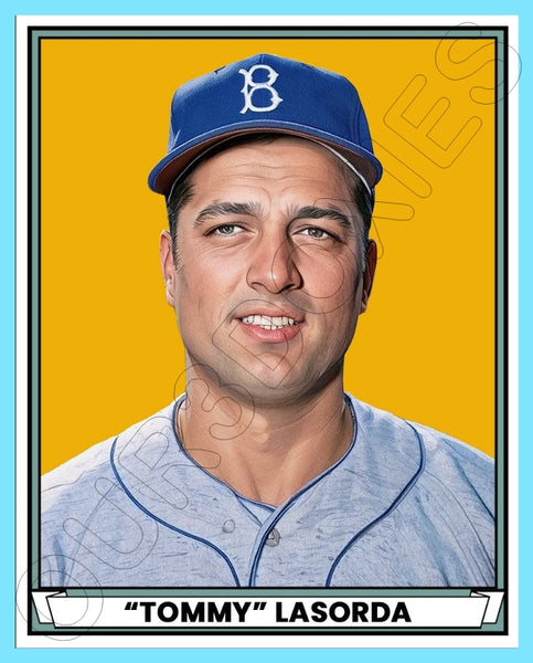 Tommy Lasorda 1941 Play Ball Custom Card - 3791
