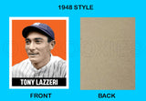 Tony Lazzeri 1948 Leaf Custom Card - 3947