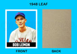 Bob Lemon 1948 Leaf Custom Card - 3948