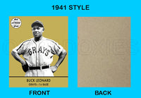 Buck Leonard 1941 Goudey Custom Card - 3752