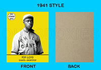 Pop Lloyd 1941 Goudey Custom Card - 3753