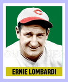 Ernie Lombardi 1948 Leaf Custom Card - 3949