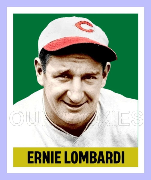 Ernie Lombardi 1948 Leaf Custom Card - 3949