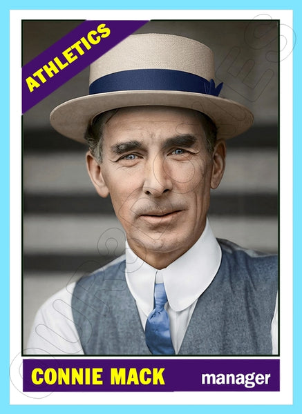 Connie Mack 1966 Topps Custom Card - 4449