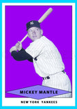 Mickey Mantle 1954 Red Heart Custom Card - 4050