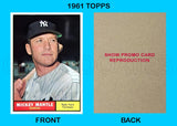 Mickey Mantle 1961 Topps Reproduction Card - 4266