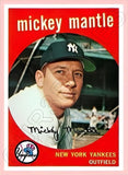 Mickey Mantle 1959 Topps Reproduction Card - 4169