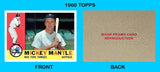 Mickey Mantle 1960 Topps Reproduction Card - 4187