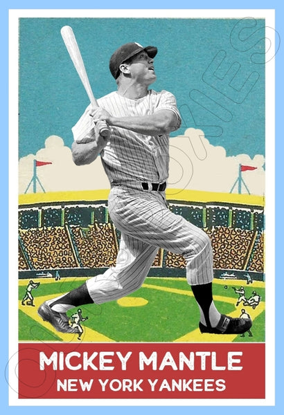 Mickey Mantle 1933 DeLong Custom Card - 4625
