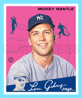 Mickey Mantle 1934 Goudey Custom Card - 3727