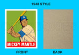Mickey Mantle 1948 Leaf Custom Card - 3951