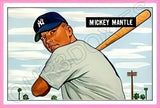 Mickey Mantle 1951 Bowman Reproduction Card - 4022