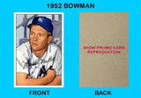 Mickey Mantle 1952 Bowman Reproduction Card - 4027